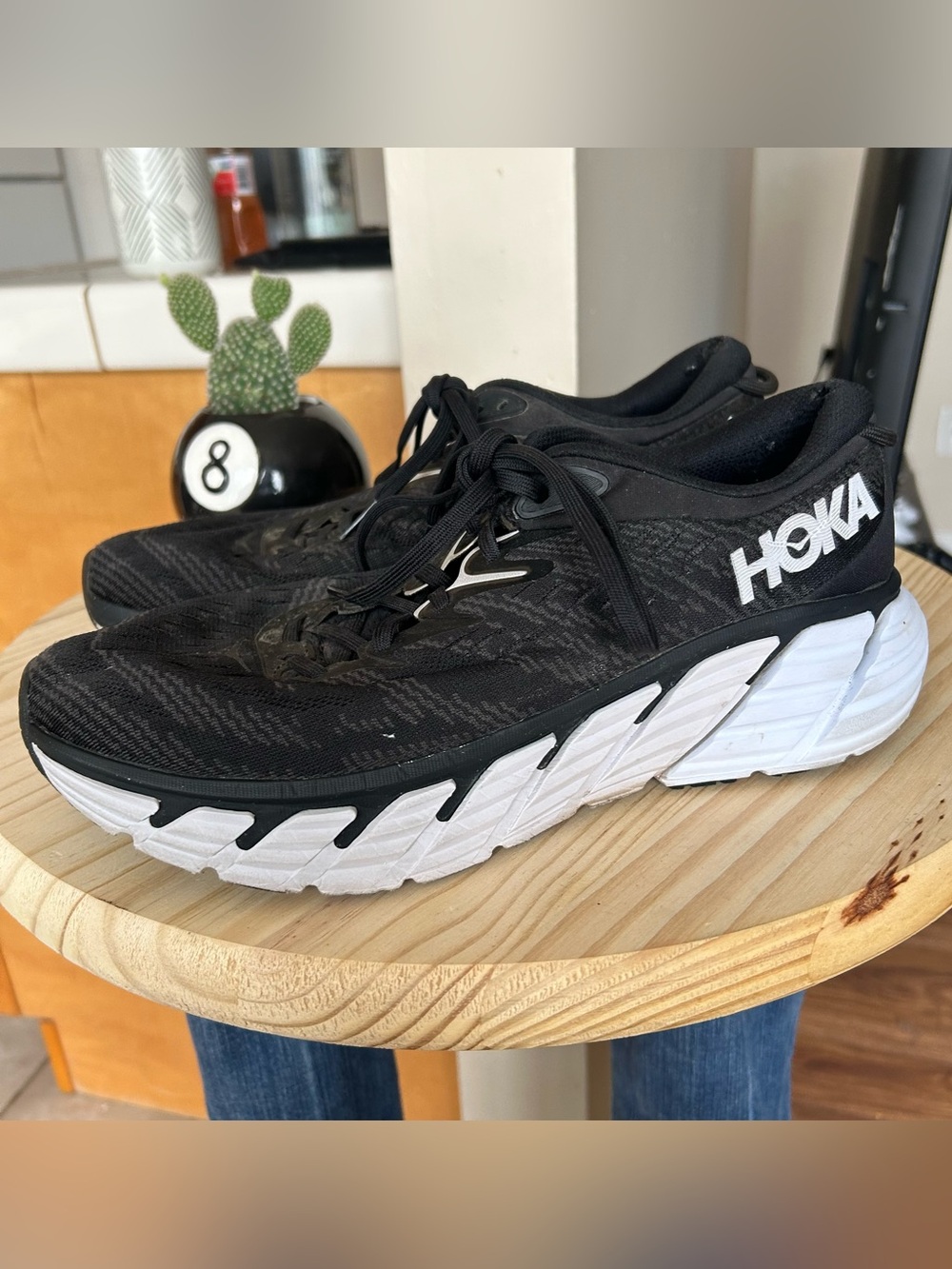 HOKA One One Gaviota Black Size 10.5 Women’s Shoes